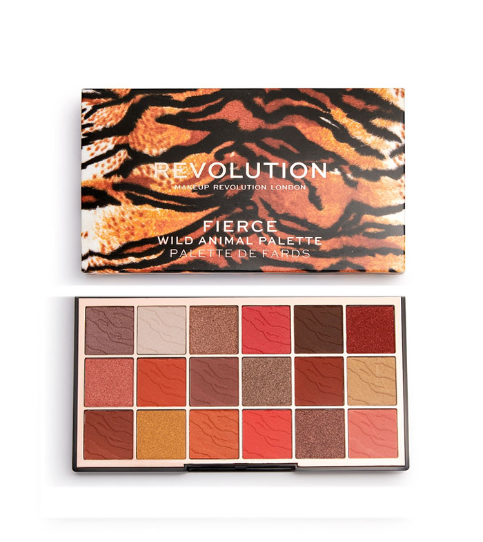 buy revolution wild animal eyeshadow palette fierce maquibeauty