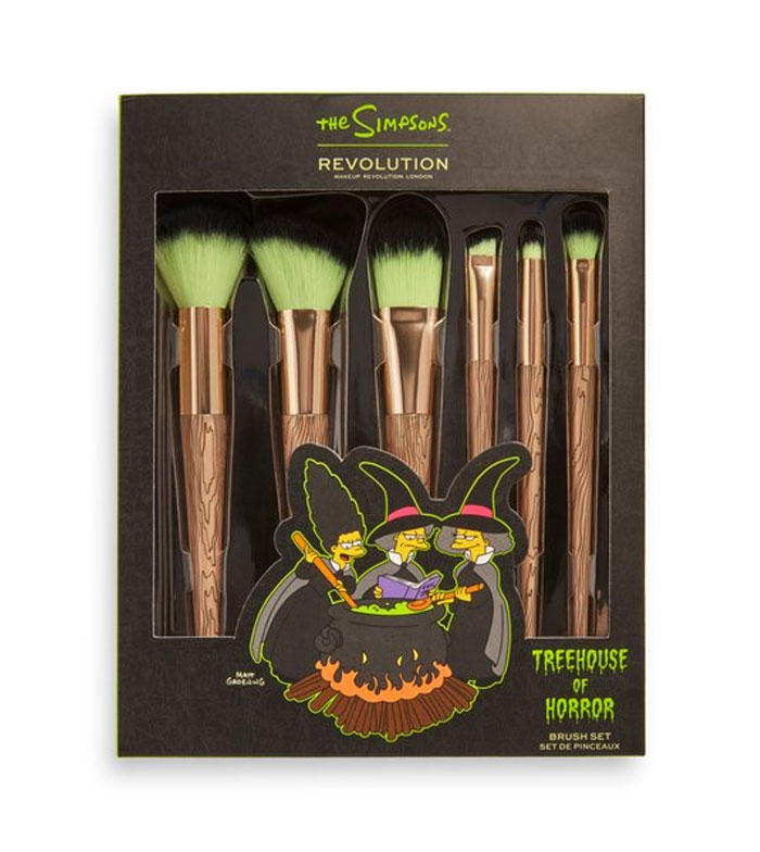 Revolution The Simpsons Eye and face brush set Bouvier Coven