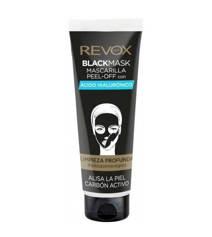 Buy Revox Black Mask Peel Off Mask With Hyaluronic Acid Maquibeauty