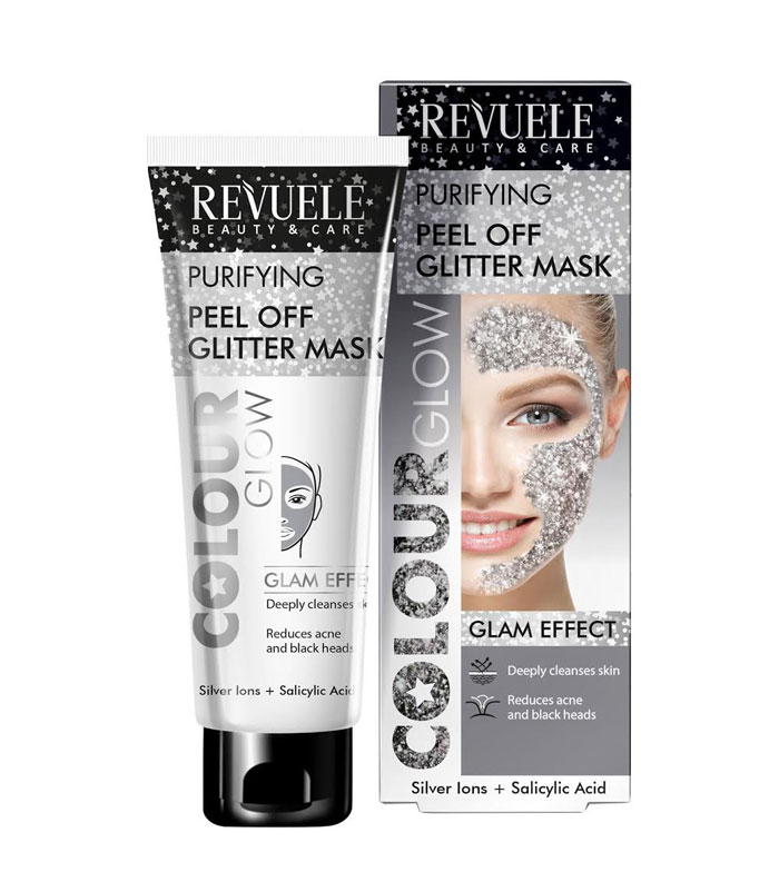 Peel off glitter mask