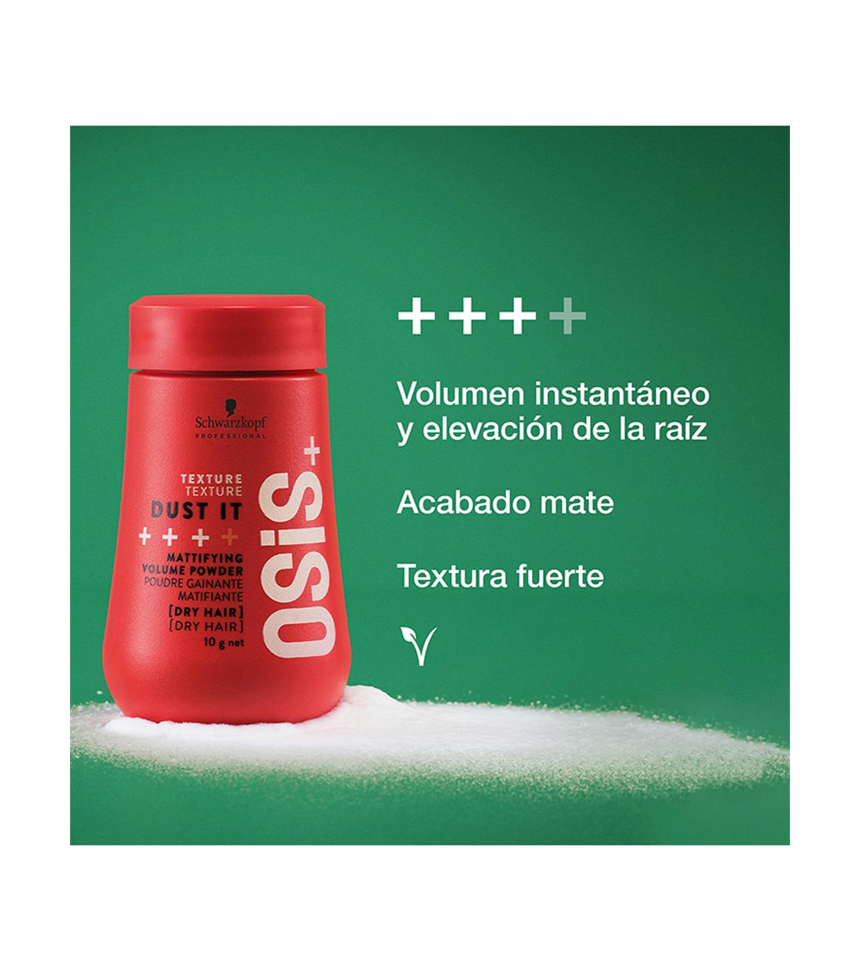 Schwarzkopf Osis+ Dust It Mattifying Volume Powder – 0.35 Oz (3-Pack) – Root Lift, Texturizing, Cruelty-Free