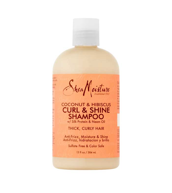 Sheamoisture coconut & hibiscus curl & on sale shine shampoo