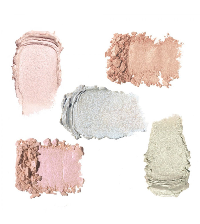 sleek distorted dreams highlighting palette