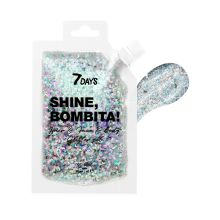 7DAYS - Glitter gel for face, hair and body Shine, Bombita! - 902: Dope