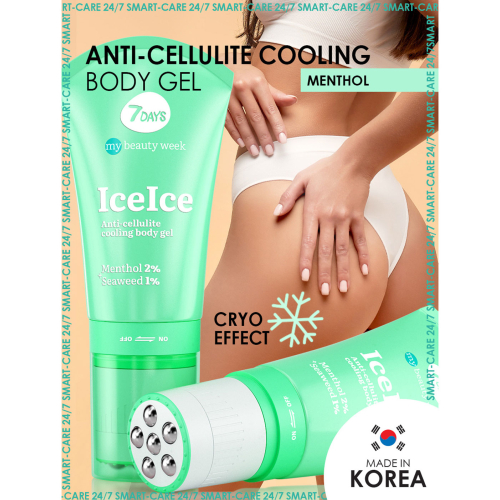7DAYS - *My Beauty Week* - Anti-cellulite body roller gel - Ice Ice