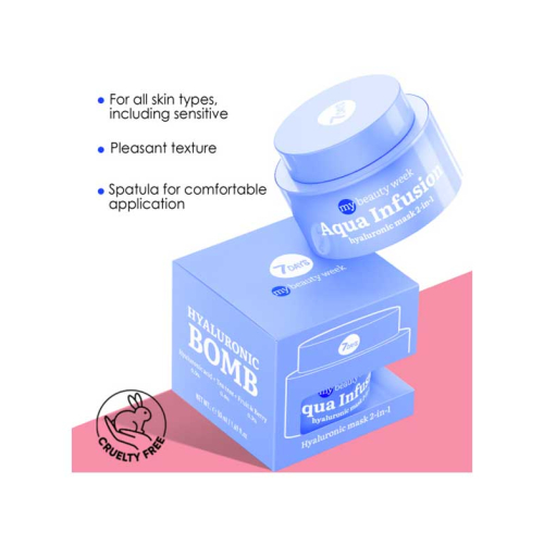 7DAYS - *My Beauty Week* - 2-in-1 Hydrating Face Mask Aqua Infusion
