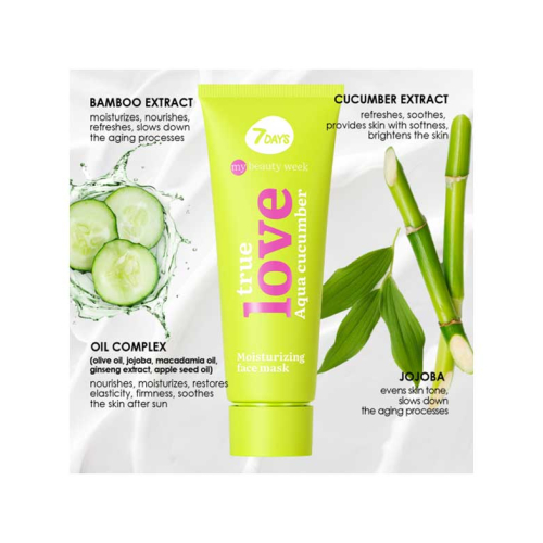 7DAYS - *My Beauty Week* - Moisturizing Face Mask True Love