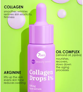 7DAYS - *My Beauty Week* - Lifting effect facial serum Collagen Drops