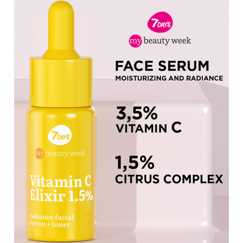 7DAYS - *My Beauty Week* - Brightening and Toning Facial Serum Re-Vita C