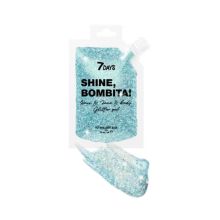 7DAYS - Glitter gel for face, hair and body Shine, Bombita! - 905: Brilliant Blue