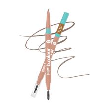 7DAYS - Eyebrow pencil + eyebrow brush - 01: Soft Blond