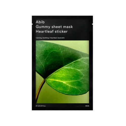 Abib - Face mask Gummy Sheet Mask - Heartleaf Sticker