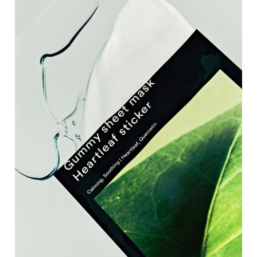 Abib - Face mask Gummy Sheet Mask - Heartleaf Sticker