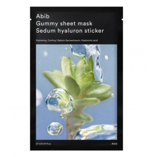 Abib - Facial mask Gummy Sheet Mask - Sedum Hyaluron Sticker
