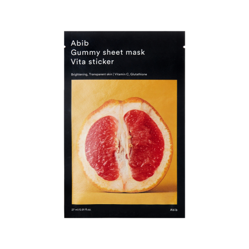 Abib - Face mask Gummy Sheet Mask - Vita Sticker