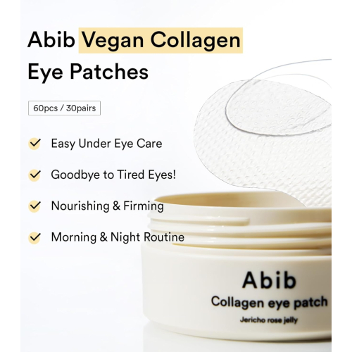 Abib - Eye Contour Patches Collagen Jericho Rose Jelly