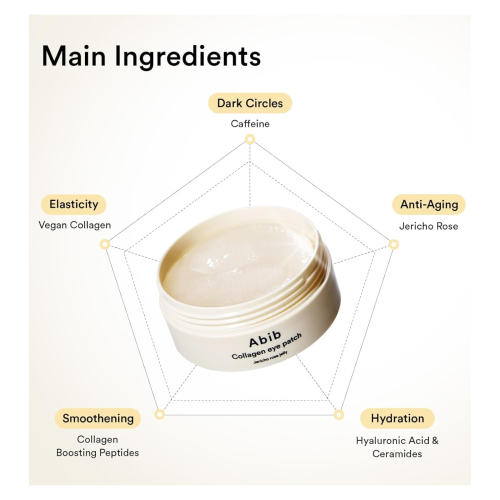 Abib - Eye Contour Patches Collagen Jericho Rose Jelly