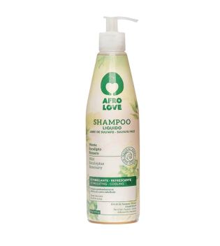 Afro Love - Clarifying shampoo - Mint, eucalyptus and rosemary 450ml