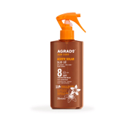 Agrado - Tanning accelerator solar oil SPF8