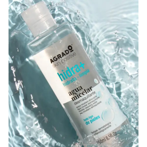 Agrado - Make-up remover micellar water - 250 ml