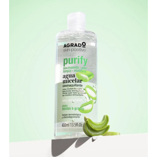Agrado  - Micellar cleansing water Purify - Combination and oily skin