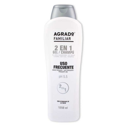Agrado - Gel and shampoo frequent family use - 1250ml