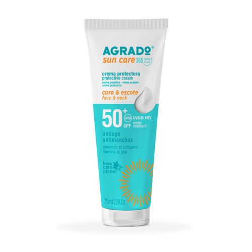 Agrado - Anti-spot facial protective cream SPF50+