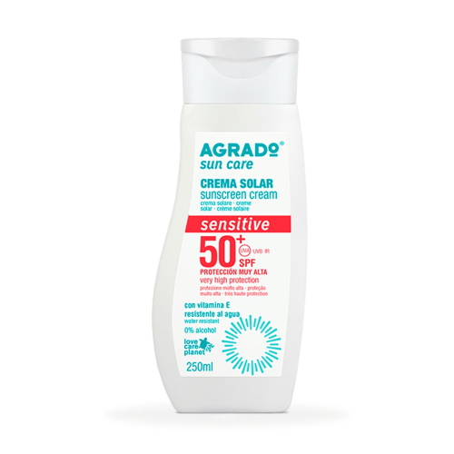Agrado - Sun cream Sensitive SPF 50+ - Very high