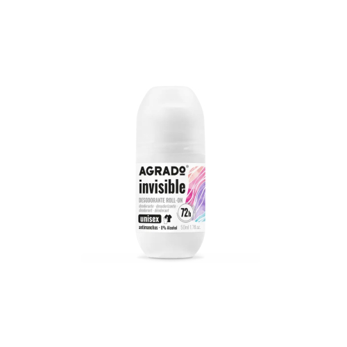 Agrado - Deodorant roll-on antiperspirant Invisible