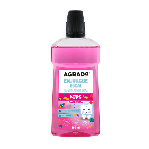 Agrado - Kids mouthwash - Strawberry