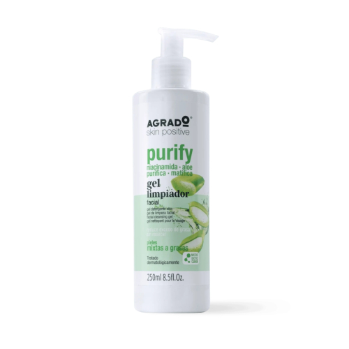 Agrado - Facial Cleansing Gel Purify - Combination to Oily Skin