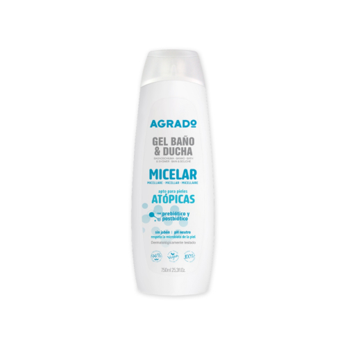 Agrado - Micellar bath and shower gel Atopic Skin - 750ml