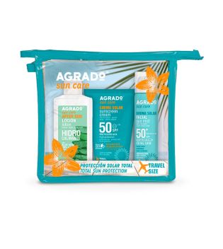 Agrado - Travel Toiletry Bag Sun Care Travel Kit