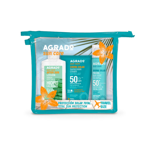 Agrado - Travel Toiletry Bag Sun Care Travel Kit