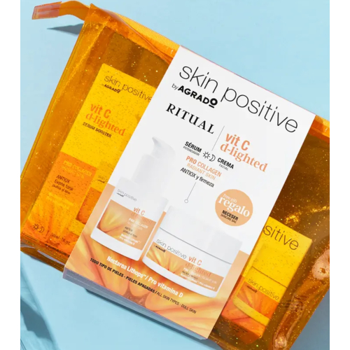 Agrado - Toiletry Bag Ritual Skin Positive - Vit C d-lighted