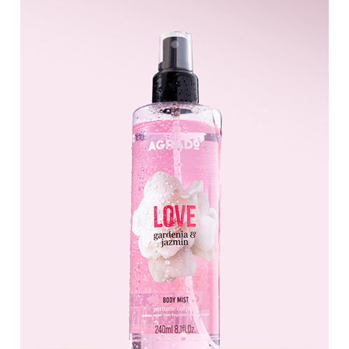Agrado - Body Perfume Love - Gardenia and Jasmine