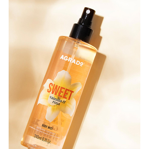 Agrado - Body Perfume Sweet - Vanilla and Rose
