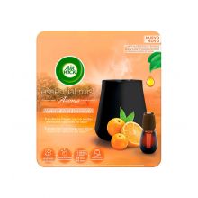 Air Wick - Portable Electric Air Freshener Essential Mist + Refill - Energizing Citrus Blast