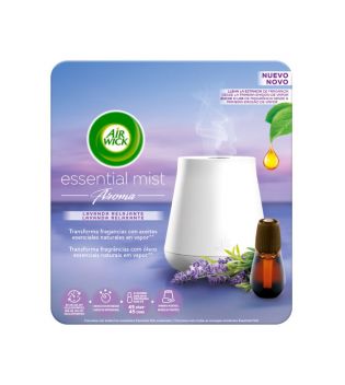 Air Wick - Portable Electric Air Freshener Essential Mist + Refill - Relaxing Lavender