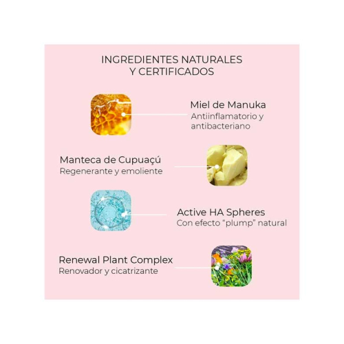 Alma Secret - Repairing Lip Balm Manuka Lip Balm - Pineapple & Papaya