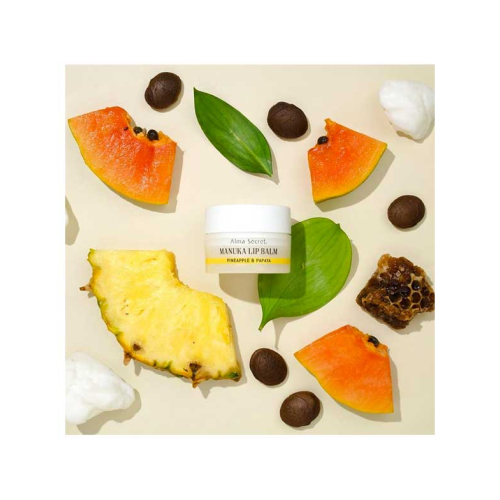 Alma Secret - Repairing Lip Balm Manuka Lip Balm - Pineapple & Papaya