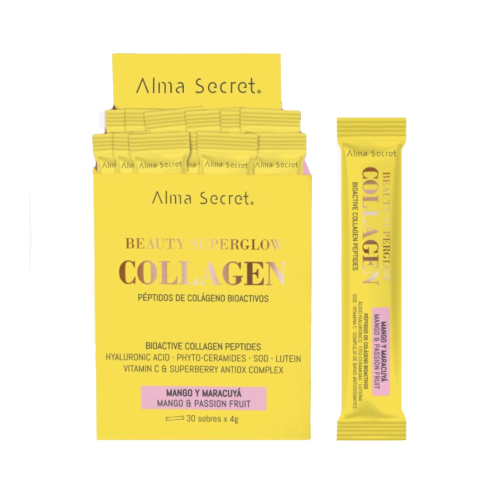 Alma Secret - *Beauty Super Glow Collagen* - Food supplement - Mango and passion fruit