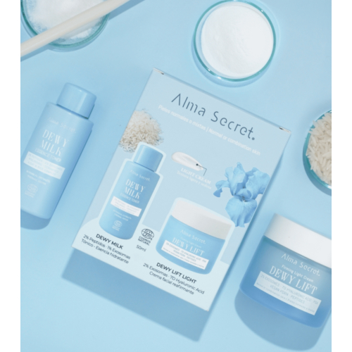 Alma Secret - Chest Mini Dewy Milk & Dewy Lift Light Cream - Normal to combination skin