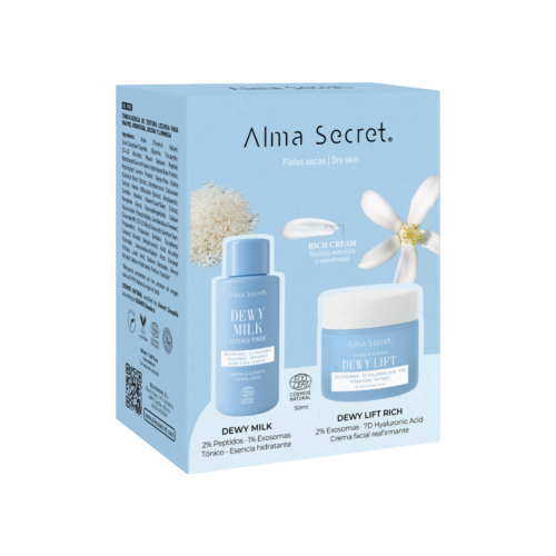 Alma Secret - Mini Set Dewy Milk & Dewy Lift Rich Cream - Normal to dry skin