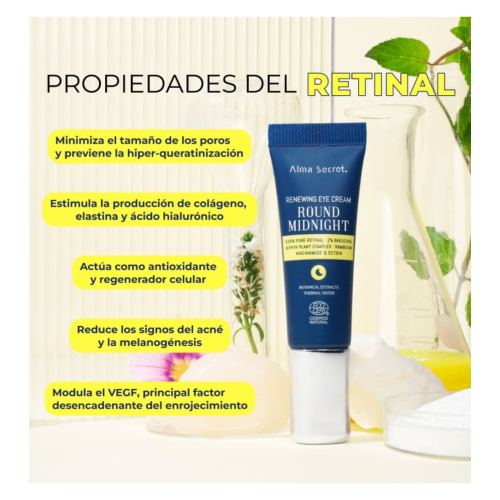 Alma Secret - Eye Contour with Retinal Round Midnight