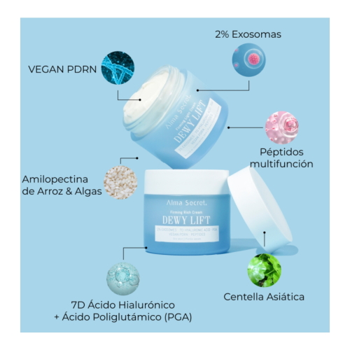 Alma Secret - Firming Face Cream Dewy Lift - Dry Skin