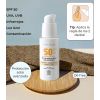 Alma Secret - Facial sunscreen SPF50 with color - Sand
