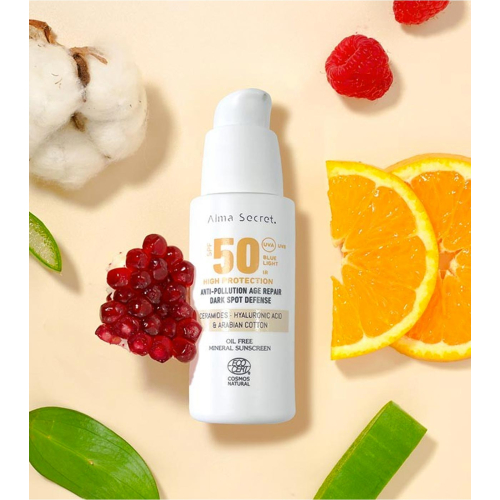 Alma Secret - Facial sunscreen SPF50 with color - Sand