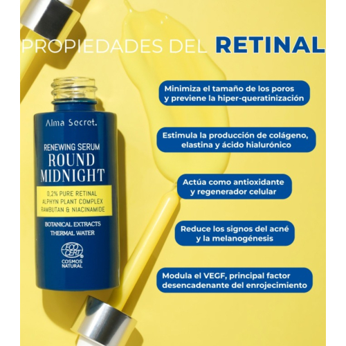 Alma Secret - Pure Retinal Serum Round Midnight 0,2%