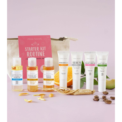 Alma Secret - Set Beauty Travel Starter Kit Routine - Dry skin